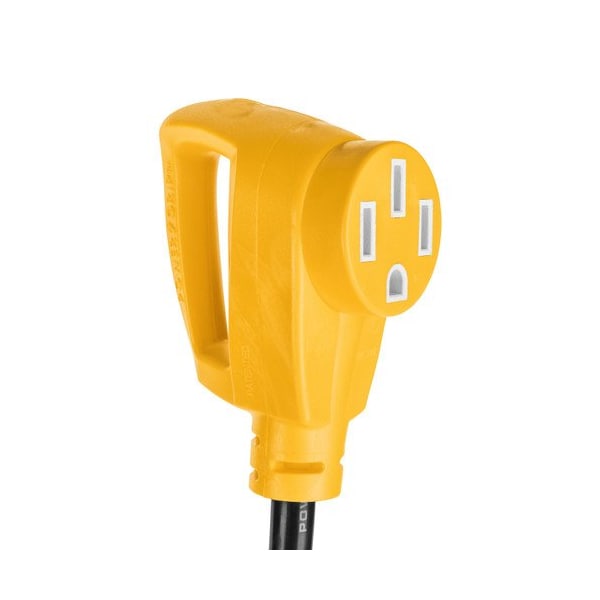Camco 50AMP POWERGRIP POWER MAXIMIZER ADAPTER (ACTUAL 45) 55025 - main